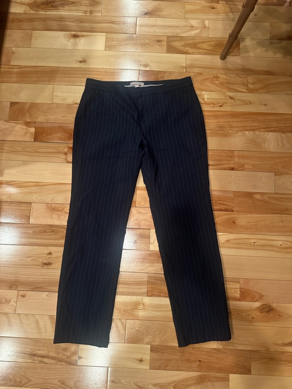 Banana Republic Navy Pinstripe Women's Dress Pants